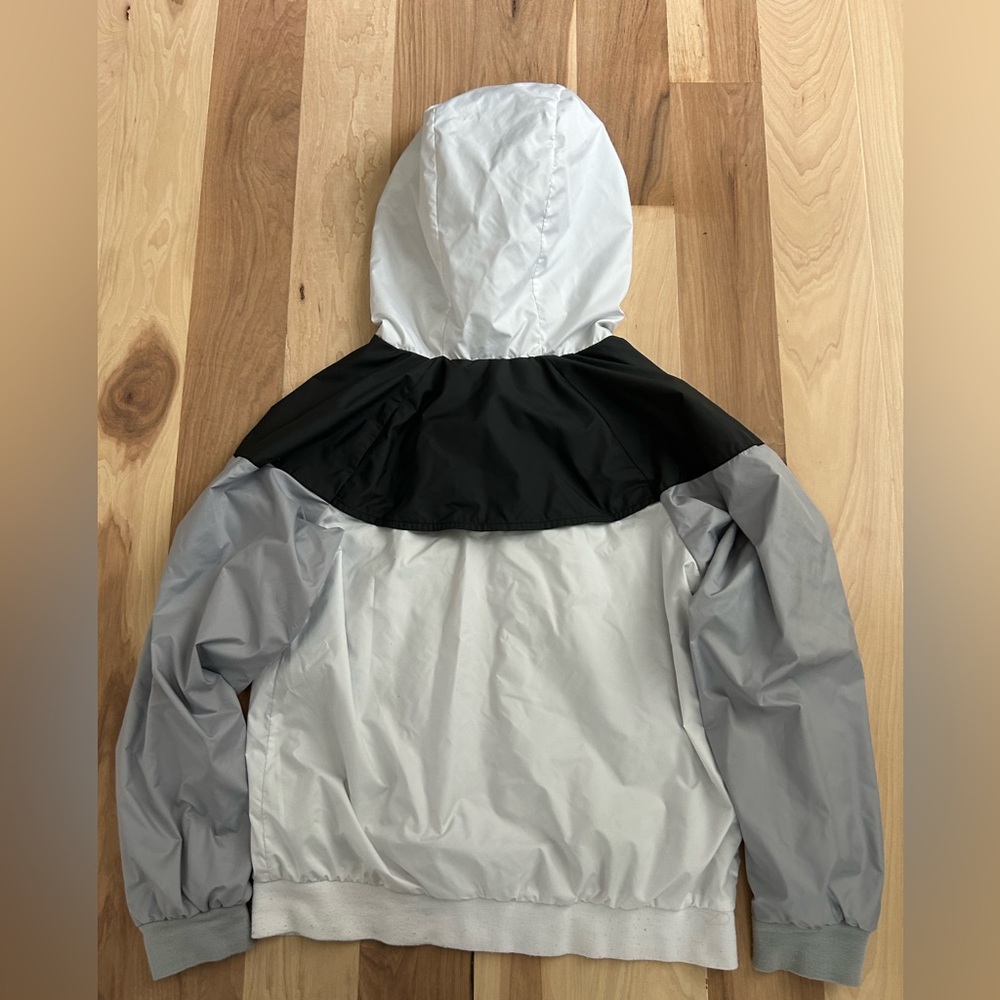 Nike Kids Jacket - Black, Gray, and White